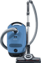 Miele CLASSICC1TURBOTEAMPOWERLINESBAN0TB Canister Vacuums Tech Blue Front View