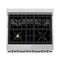 ZLINE RABRGR30 Freestanding Ranges 0 – Detail Close-up