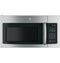 GE Appliances JNM3163RJSS Over The Range Microwaves Stainless Steel Front View
