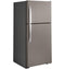 GE Appliances GTS22KMNRES Top Freezer Refrigerators Fingerprint Resistant Slate – Appliance Image