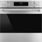 Smeg SOU2300TX Single Wall Ovens Fingerprint-Proof Stainless Steel Front View