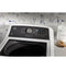 GE Appliances GTW585BSVWS Top Load Washers White With Matte Black Backsplash – Detail Close-up