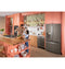 GE Appliances GFE28GMKES French Door Refrigerators Fingerprint Resistant Slate – Studio Shot