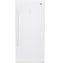 GE Appliances FUF14SMRWW Upright Freezers White Front View