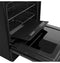 GE Appliances GRS600AVDS Freestanding Ranges Fingerprint Resistant Black Slate – Angle View