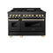 ZLINE RABZ48G Professional Ranges Gold – Appliance Image