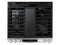 SAMSUNG NX60CB831512 Slide-In Ranges White Glass – Angle View