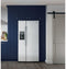 GE Appliances GSS23GYPFS Side By Side Refrigerators Fingerprint Resistant Stainless – Lifestyle Photo
