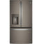 GE Appliances GFE28GMKES French Door Refrigerators Fingerprint Resistant Slate Front View