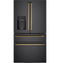 CAFE CVE28DP3ND1 French Door Refrigerators Matte Black – Control Panel