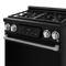 THOR KITCHEN RSG30BLPSS 30 Inch Professional Lp Range With Tilt Panel Touch Control In Matte Black/stainless Steel Gordon Ramsay Series - Rsg30blp-ss