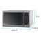Avanti MT116V4M Countertop Microwaves Mirrored – Lifestyle Photo
