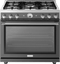 Superiore RL361GPLS Professional Ranges London Grey Front View