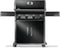 NAPOLEON BBQ R525PK2 Liquid Propane Gas BBQs Black Front View
