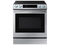 SAMSUNG NE63T8911SS Slide-In Ranges Fingerprint Resistant Stainless Steel Front View