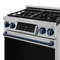 THOR KITCHEN RSG30BLU 30" Inch Professional Gas Range With Tilt Panel Touch Control in Stainless Steel/blue - Gordon Ramsay Series