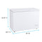 Avanti CF10F0W Chest Freezers White – Appliance Image