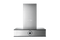 Superiore HN241ANS Professional Hoods Black Glass, Stainless Steel Front View