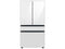 Samsung RF23BB860012 French Door Refrigerators White Glass Front View
