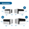 Friedrich KCVS12B30A 10,501 - 12,500 Btu Air Conditioners 0 – Interior Drum