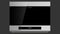 FULGOR MILANO F4OTR24S1 Over The Range Microwaves Stainless Steel Front View