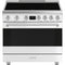 Smeg SPR36UIMMW Freestanding Ranges Matte White Front View