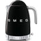 SMEG KLF04BLUS Small Appliances Glossy Black Front View