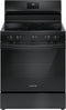 Frigidaire FCRE3052BB Freestanding Ranges Black Front View