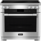 MIELE HR16323I Freestanding Ranges Clean Touch Steel Front View
