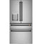 CAFE CXE22DP2PS1 Café™ ENERGY STAR® 22.3 Cu. Ft. Smart Counter-Depth 4-Door French-Door Refrigerator