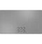 Monogram ZHU36RSTSS Electric Cooktops Silver Front View