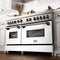 ZLINE RAWM60 Professional Ranges White Matte – Catalog Photo