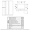 GE SIDE BY SIDE 23 2 CF 32 3 4 WIDTH E2E GLASS  LED