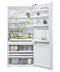 FISHER & PAYKEL E522BRWFD5N Bottom Freezer Refrigerators White – Catalog Photo