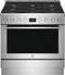 Electrolux ECFD3668AS Freestanding Ranges Stainless Steel Front View