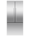 Fisher & Paykel RF170ADX4N French Door Refrigerators Stainless Steel Front View