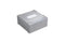 LG WD405CS Laundry Pedestals Brushed Platinum Steel – Official Product Photo