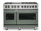 Viking VDR5486GEULP Freestanding Ranges Eucalyptus Front View