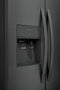 Frigidaire FRSS2323AD Side By Side Refrigerators Black Stainless Steel – Studio Shot