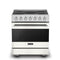 Viking RVER33015BPW Professional Ranges Pure White Front View