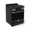 THOR KITCHEN RSG30BLPSS 30 Inch Professional Lp Range With Tilt Panel Touch Control In Matte Black/stainless Steel Gordon Ramsay Series - Rsg30blp-ss