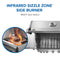 Napoleon RP625SIBPSS2 Pro Style BBQs Stainless Steel – Detail Close-up