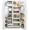 GE Appliances GZS22DGJWW Side By Side Refrigerators White – Appliance Image