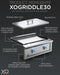 XO Appliance XOGRIDDLE30L Outdoor Grill Accessories Stainless Steel – Lifestyle Photo