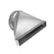 Zephyr AK00070 Range Hood Accessories Silver Front View