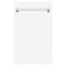 ZLINE DPVWM18 Dishwasher Parts & Accessories White Matte – Catalog Photo