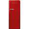 Smeg FAB28URRD3 Compact Refrigerators Glossy Red Front View