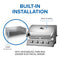 Napoleon BI32NSS Natural Gas BBQs Stainless Steel – Side Profile