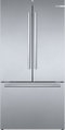Bosch B36CT80SNS French Door Refrigerators Stainless Steel Front View