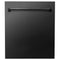 ZLINE DPBS24 Dishwasher Parts & Accessories Black Stainless Steel Front View